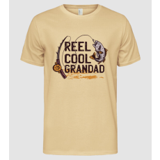 Pólómánia Reel Cool Grandad - Nagyon menő pecás Nagypapa - Férfi Alap póló
