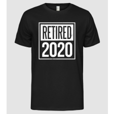 Pólómánia Retired 2020 - Nyugdíjas 2020 - Férfi Alap póló férfi póló
