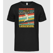 Pólómánia Retro mindenki egyenlő táncos   - Férfi Alap póló férfi póló