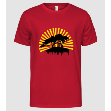 Pólómánia rising sun - Férfi Alap póló