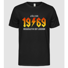 Pólómánia Rock születésnap 1969 Július - Férfi Alap póló