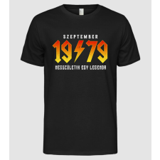 Pólómánia Rock születésnap 1979 Szeptember - Férfi Alap póló férfi póló