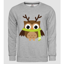 Pólómánia Rudolf bagoly - Férfi Kereknyakú Pulcsi férfi póló