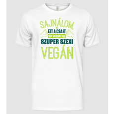 Pólómánia Sajnálom ezt a csajt lefoglalta egy VEGÁN - Férfi Alap póló