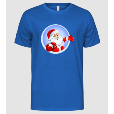 Pólómánia Santa circle - Férfi Alap póló
