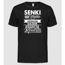 Pólómánia Senki sem tökéletes Uszkár - Férfi Alap póló