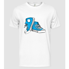 Pólómánia shoes_blue - Férfi Alap póló férfi póló