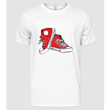 Pólómánia shoes_red - Férfi Alap póló férfi póló
