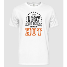 Pólómánia Since and still smokin' hot - 1987 - Férfi Alap póló férfi póló