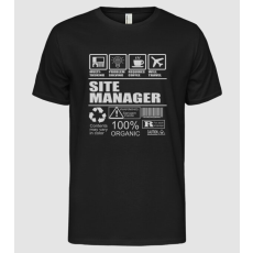 Pólómánia Site manager - Férfi Alap póló