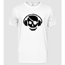 Pólómánia skullheadphoens - Férfi Alap póló