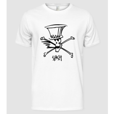Pólómánia slash-logo - Férfi Alap póló férfi póló