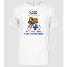 Pólómánia Sloth cycling team - Férfi Alap póló férfi póló