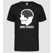Pólómánia smoke yourself - Férfi Alap póló férfi póló
