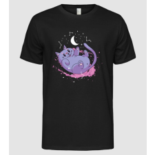 Pólómánia Space Cat - cuki Cica űrben  - Férfi Alap póló férfi póló