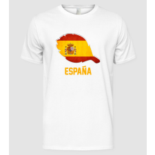 Pólómánia Spanyol zászló - Férfi Alap póló férfi póló