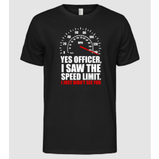 Pólómánia Speed limit - Férfi Alap póló