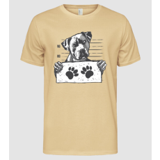 Pólómánia Staffordshire Terrier Börtön - Férfi Alap póló