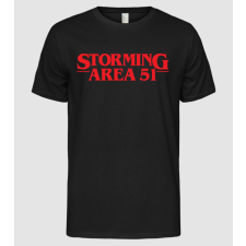 Pólómánia storming area 51 things - Férfi Alap póló férfi póló