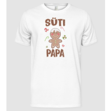 Pólómánia Süti Papa Családi póló Papának - Férfi Alap póló férfi póló