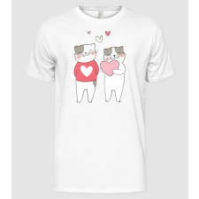 Pólómánia SZERELMES CICÁK 8 - Férfi Alap póló férfi póló