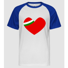 Pólómánia Szív - Férfi Baseball Póló férfi póló