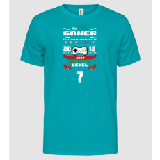 Pólómánia Szülinapos Gamer 2012 7 - Férfi Alap póló