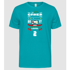 Pólómánia Szülinapos Gamer 2017 2 - Férfi Alap póló férfi póló