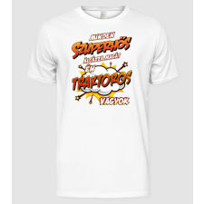 Pólómánia Szuperhős álca traktoros - Férfi Alap póló férfi póló