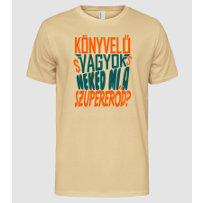 Pólómánia Szuperhős_könyvelő - Férfi Alap póló férfi póló