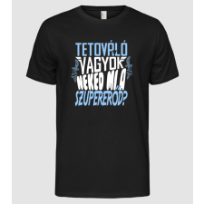 Pólómánia Szuperhős tetováló - Férfi Alap póló férfi póló