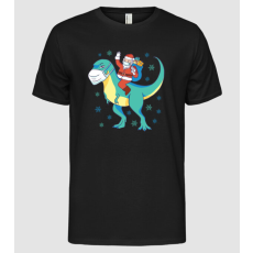 Pólómánia T-rex Télapó - Férfi Alap póló
