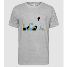 Pólómánia Tetris retro videojáték - Férfi Alap póló