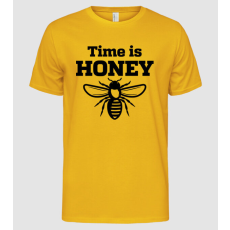 Pólómánia Time is honey - Férfi Alap póló