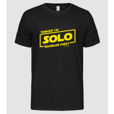 Pólómánia Tonight I'm Solo - Férfi Alap póló férfi póló
