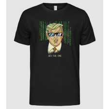 Pólómánia Trump Mátrix - Férfi Alap póló férfi póló