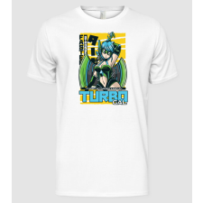 Pólómánia Turbo Gal Anime - Férfi Alap póló férfi póló