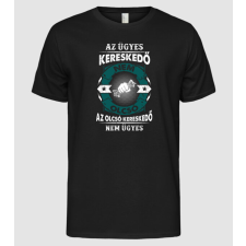 Pólómánia Ügyes kereskedő - Férfi Alap póló férfi póló