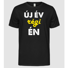 Pólómánia Új év régi én - Férfi Alap póló