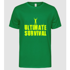 Pólómánia ULTIMATE SURVIVAL .ai - Férfi Alap póló férfi póló