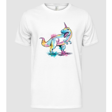 Pólómánia Unicornsaurus - Unikornis Dinoszaurusz - Férfi Alap póló