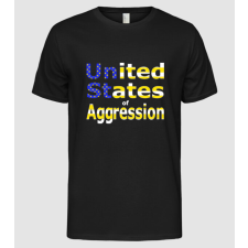 Pólómánia USAggression - Férfi Alap póló férfi póló