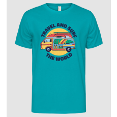 Pólómánia Utazás és Surf a világ körül - Férfi Alap póló