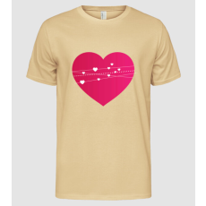 Pólómánia valentin day - Férfi Alap póló