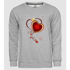 Pólómánia Valentin - Férfi Kerek nyakú Pulcsi férfi póló