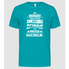 Pólómánia Van egy őrült apukám - Férfi Alap póló férfi póló