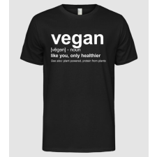Pólómánia Vegan definition - Férfi Alap póló férfi póló