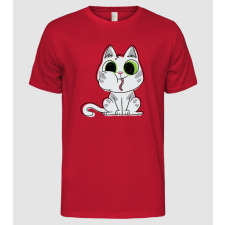 Pólómánia Vicces Cica - Férfi Alap póló férfi póló