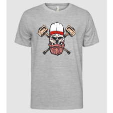 Pólómánia Viking Koponya - Férfi Alap póló férfi póló