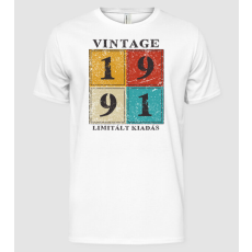 Pólómánia vintage_1991_limitált - Férfi Alap póló
